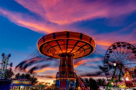 Fair rides at sunset in Boise Idaho | The western Idaho fair… | Flickr