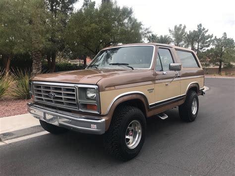 eBay: 1985 Ford Bronco XLT 1985 Classic Ford Bronco 4X4 with low miles ...