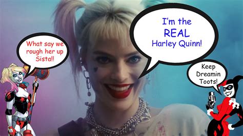 Margot Robbie ISN'T Harley Quinn!!