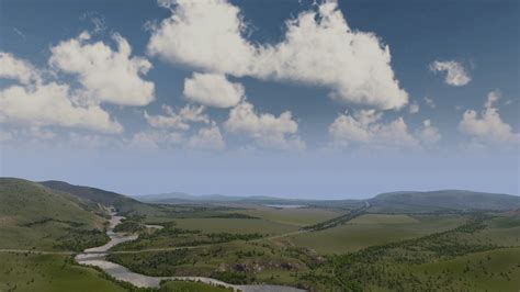 The Rolling hills of the UK - WIP Map : r/CitiesSkylines