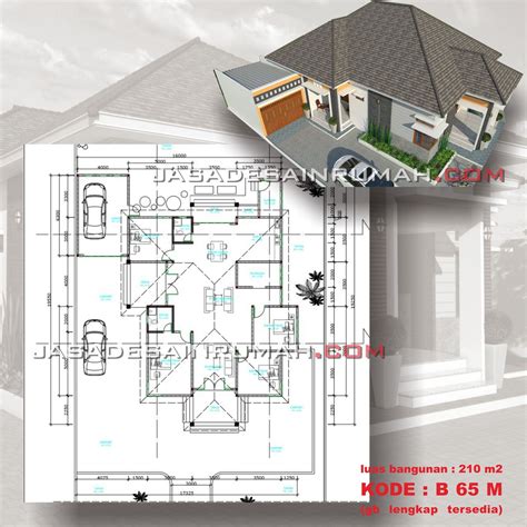 Desain Rumah Tropis Minimalis 4 Kamar Tidur di Ogan Hilir | Jasa Desain ...