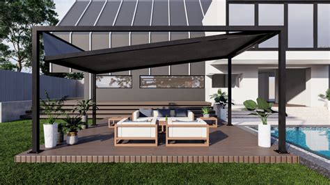 Experience The Best Of Both Worlds With A Louvered Pergola Roof