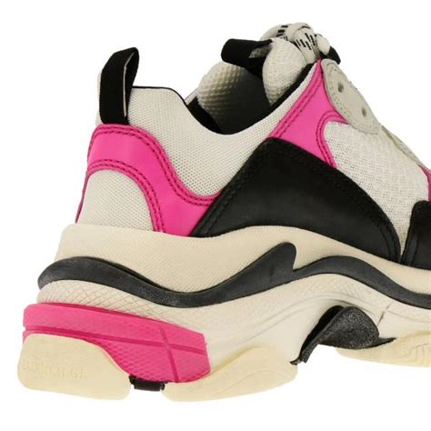 Balenciaga Outlet: Shoes women | Sneakers Balenciaga Women Pink ...