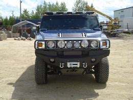 2003-2009 Hummer H2 Front Bumper - Iron Bull Bumpers