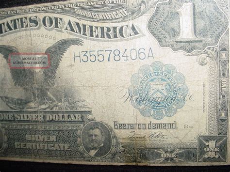 Series Of 1899 $1 United States Silver Certificate