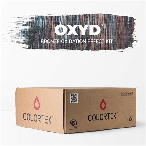 Oxyd - Bronze Oxidation Effect Paint Kit | Colortek