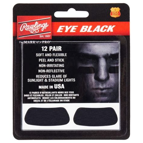 Rawlings Eye Black Stickers