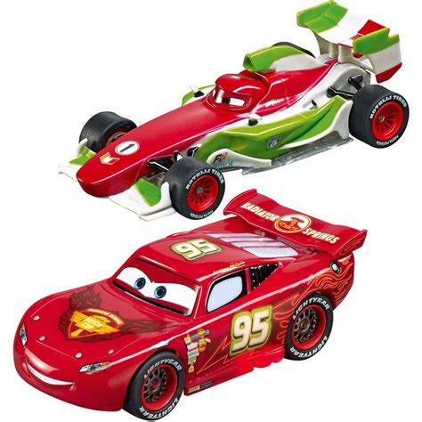 Carrera Disney Cars Racing Lightning McQueen Vs Francesco Bernoulli ...