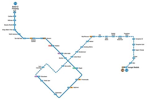 Downtown Line 3 opening on Oct. 21, 2017, 16 new stations added ...