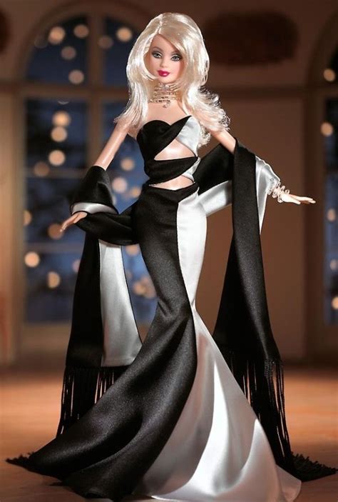 Noir et Blanc™ Barbie® Doll | Barbie Collector | Muñecas de moda, Vestido de barbie, Ropa para ...