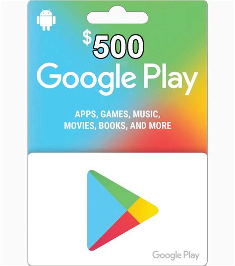 $500 Google Play Gift Card (North and South America) | GiftChill