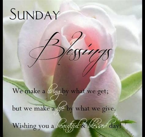 Sunday Blessings | Happy sunday quotes, Sunday wishes, Sunday greetings