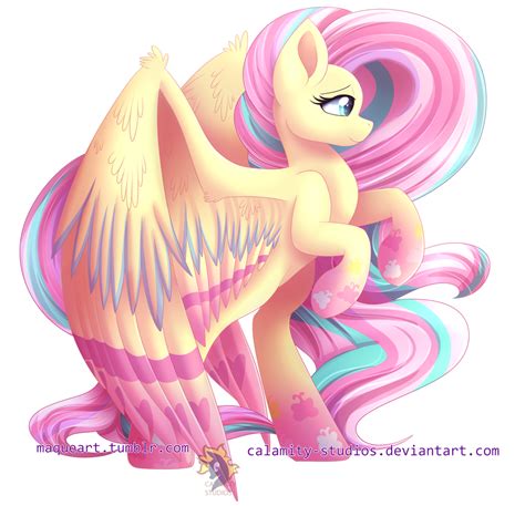 Rainbow Power Fluttershy by Calamity-Studios on DeviantArt