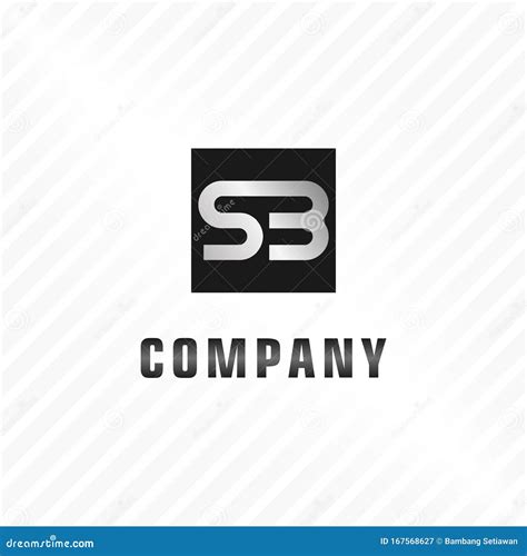 Letter SB Or S3 Alphabet Logo Design Template, Lettermark Logo Concept ...