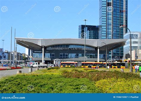 Warszawa Centralna, Central Railway Station Building, Warsaw, Poland ...