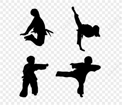 Silhueta De Interesse Do Clube De Taekwondo PNG Imagens Gratuitas Para ...