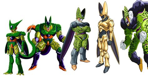 dbforeveraye: Cell Dragon Ball Z Transformations - Freiza | Freiza and ...