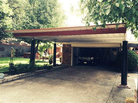 Steel Single Slope Carport