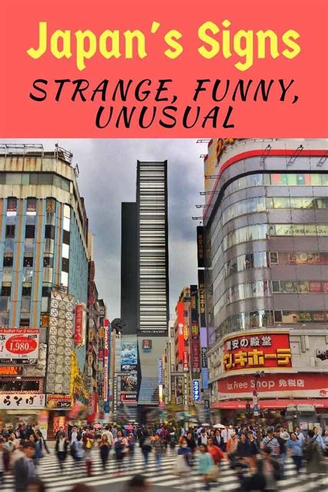 Japan's Signs - The funny, strange or just unusual - MissAbroad | Japan, Asia travel, Japanese ...