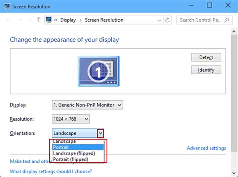 How to Change Screen Orientation in Windows 10