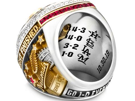 Nats unveil World Series championship rings in virtual presentation ...