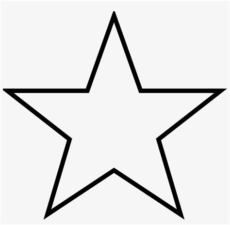 Star Star - White Five Pointed Star Transparent PNG - 1088x1024 - Free ...