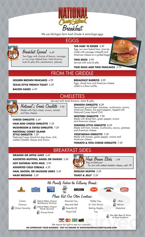 national coney island menu roseville mi - Stability Day-By-Day Account ...