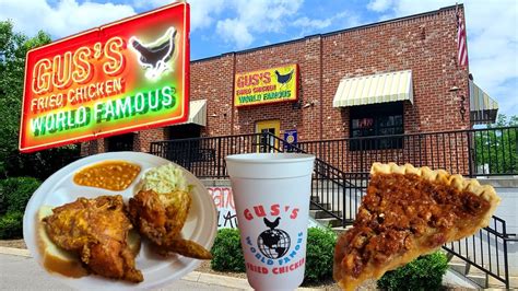 Gus's World Famous Fried Chicken Knoxville Tennessee - YouTube