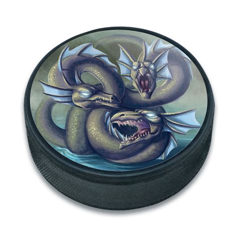 Ice Hockey Puck Fantasy Creatures Dragon | eBay