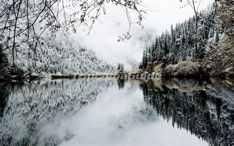 Jiuzhaigou Nature Reserve Winter Scenery Aba - Winter in Jiuzhaigou Valley, Jiuzhaigou in ...