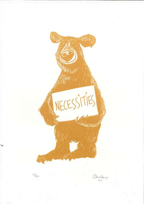 Bear Necessities Print – Podarok