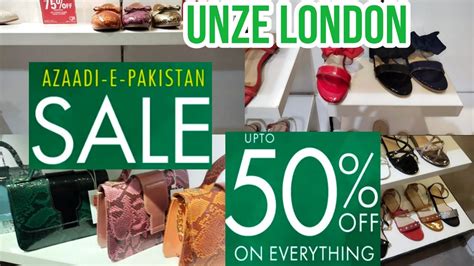 Unze London azaadi e Pakistan sale upto 50% off | Unze London bags ...