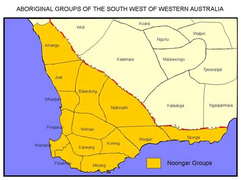 Aboriginal Tribes In Australia Map - United States Map