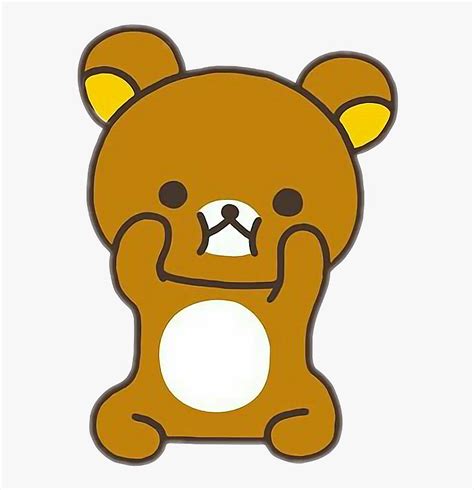 Transparent Rilakkuma Face - bmp-name