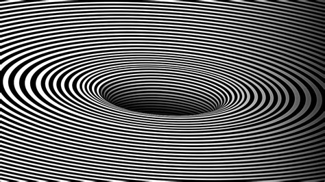 Optical Illusion Black Hole