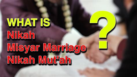 Nikah - Misyar Marriage - Nikah Mut'ah || Awaz Ent - YouTube