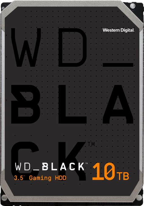 WD BLACK 10TB Gaming Internal Hard Drive WD101FZBX - Best Buy