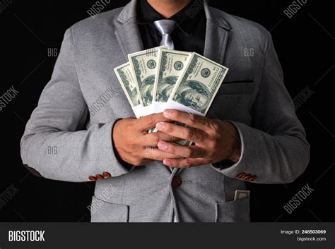 Man Holding Money Hand Image & Photo (Free Trial) | Bigstock