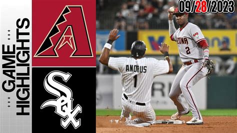 Chicago White Sox vs Arizona Diamondbacks GAME HIGHLIGHTS [TODAY ...