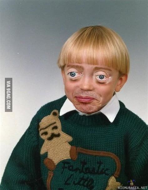 Revenge Kid with Steve Buscemi's eyes. - 9GAG