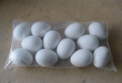 Pigeon dummy nest eggs solid plastic packs of 6 or 12 - Mike's Falconry ...