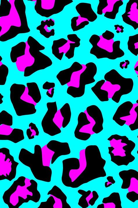 Aqua/Pink Leopard Print - Personalize Case-Mate iPhone Case | Zazzle.com | Cheetah print ...