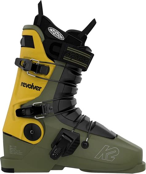 Amazon.com : K2 Revolver Mens Ski Boots Green/Yellow 11.5 (29.5) : Sports & Outdoors