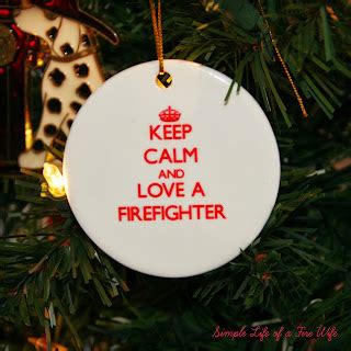 Simple Life of a Fire Wife: Firefighter Christmas Tree