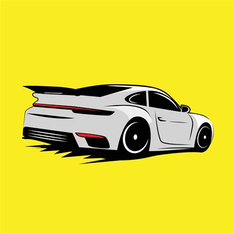 Sports Car Vector Sports Car Silhouette 23606844 Vector Art at Vecteezy