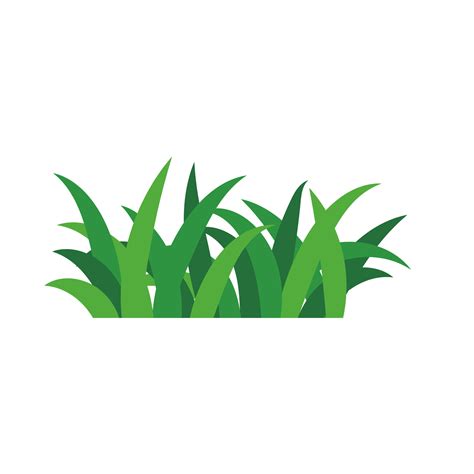 Free natural green grass bushes decorate environmental ecology cartoon scene 17349997 PNG with ...