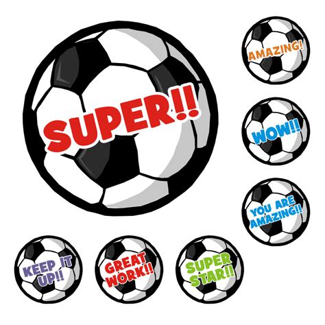 Football Reward Stickers for School Teachers