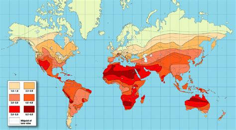 World Sunlight Map - World Maps