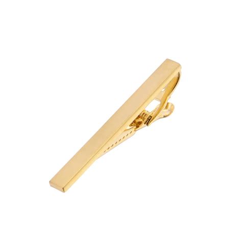 QiQiWu Classic Tie Clip Gold Tie Pin Tie Clips For Men Tie Bar High ...