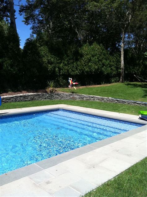 Inground Vinyl Pool Installation | Concrete pool, Vinyl pool, Pools backyard inground